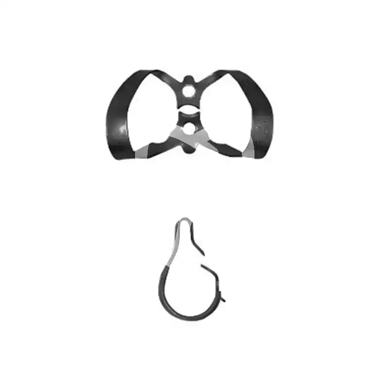Crampon à digue 9 black line digue hu friedy
