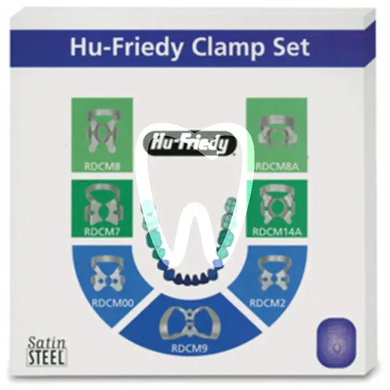 Crampon à digue starter set digue hu friedy