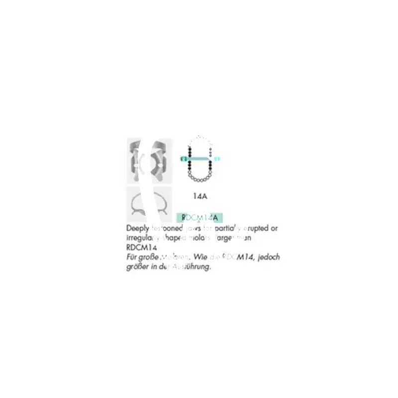Crampon nº14a digue hu friedy