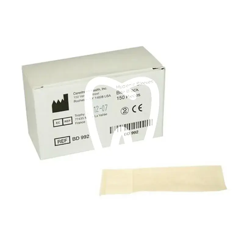 Cs hygienic pano sleeves 3x150pz radiografia carestream