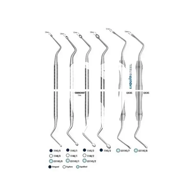 Curette alveolaire double 1145/0 instruments carl martin