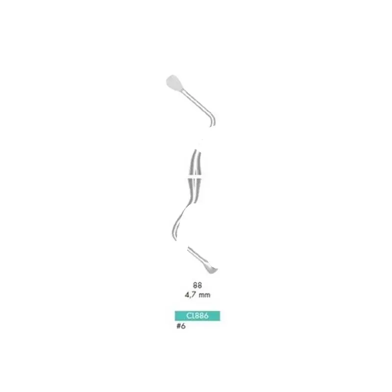 Curette chirurgie lucas 88 gr.6 instruments hu friedy