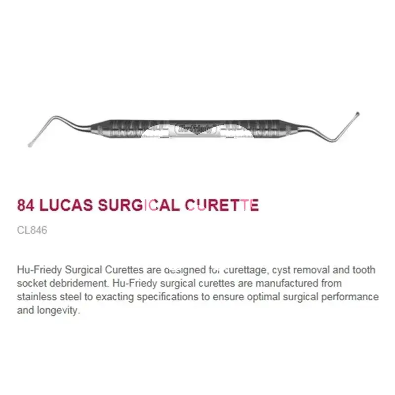 Curette chirurgisch lucas 84 gr.6 instruments hu friedy