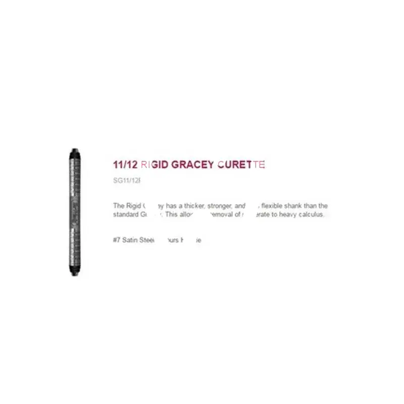 Curette gracey 11/12 gr.7 rigid st instruments hu friedy