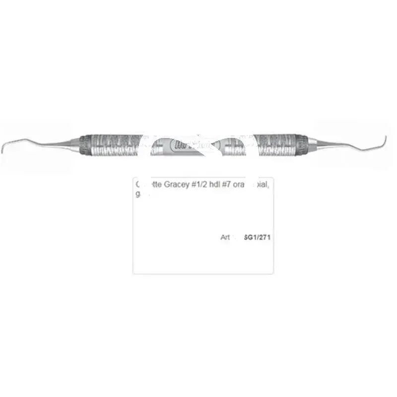 Curette gracey 1/2 gr.7 gris instruments hu friedy