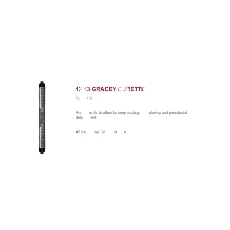Curette gracey 12/12 gr.7 instruments hu friedy