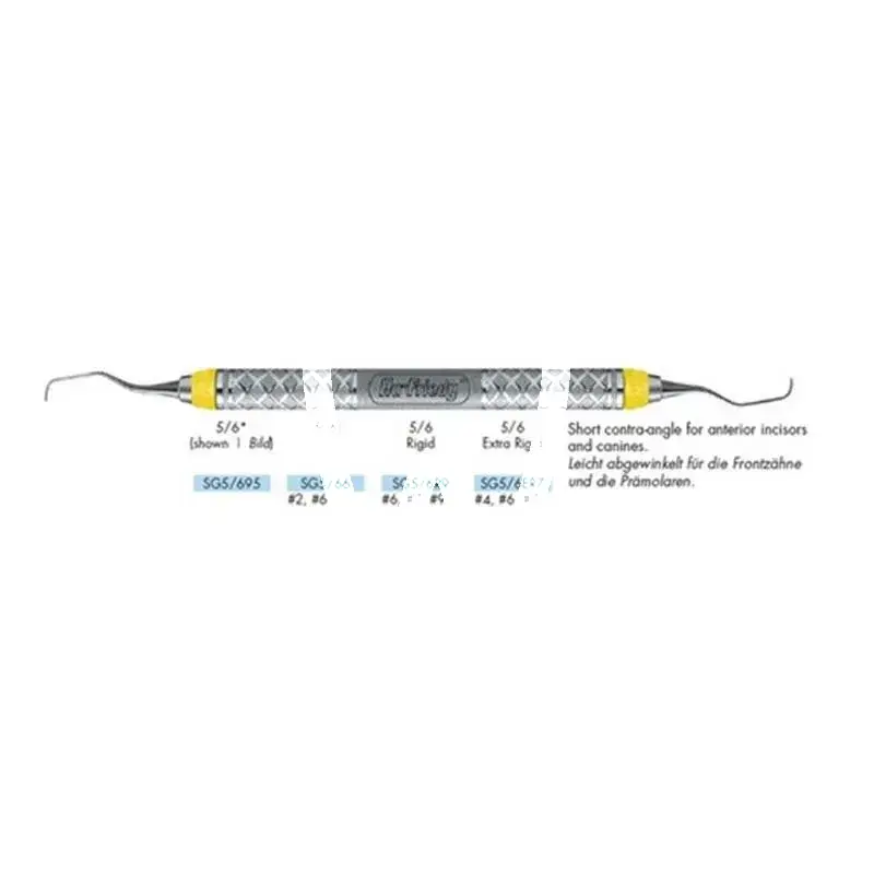 Curette gracey 5/6 manche satin steel instruments hu friedy