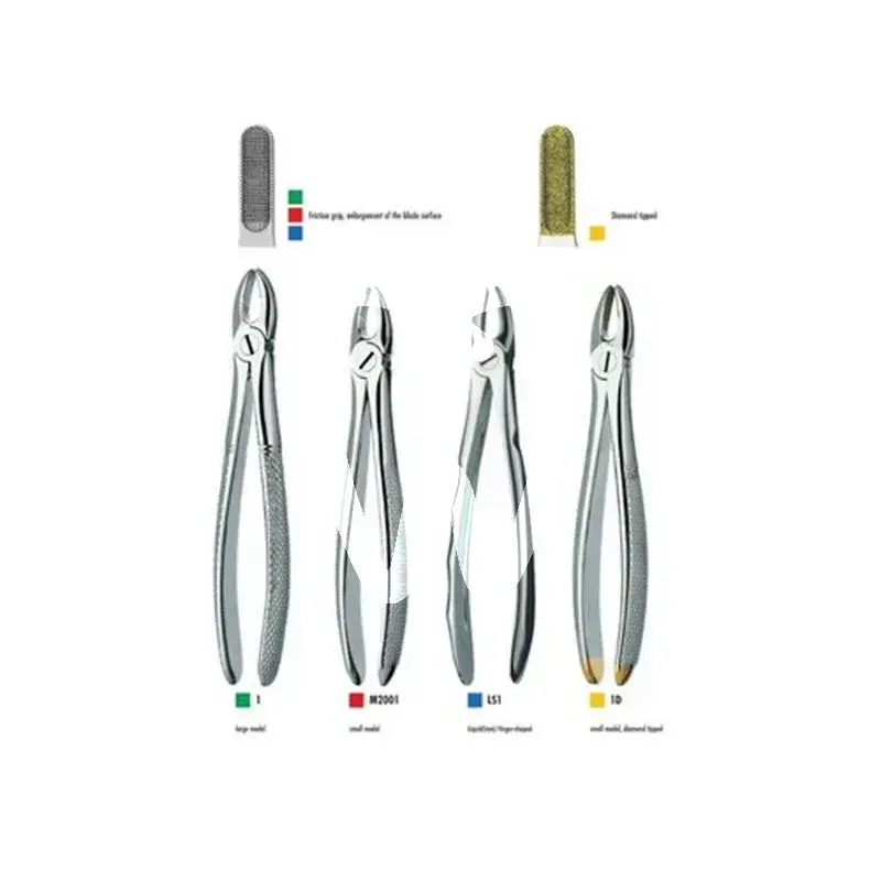Davier m2001 mâchoire supérieure incisives/canines selon bücks pcs instruments carl martin