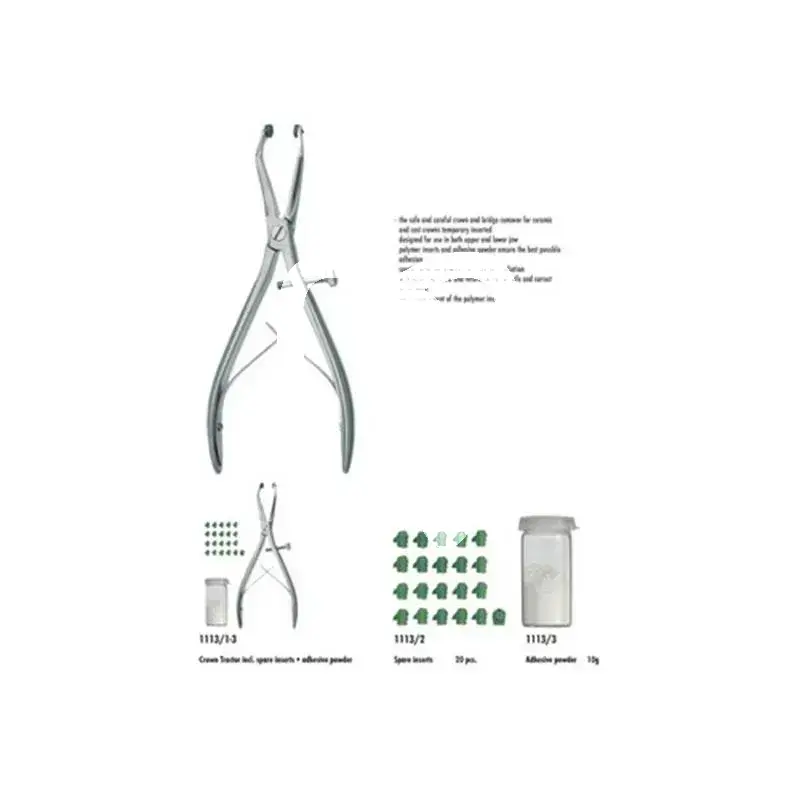 Dépose-couronne 1113/1-3 pcs instruments carl martin