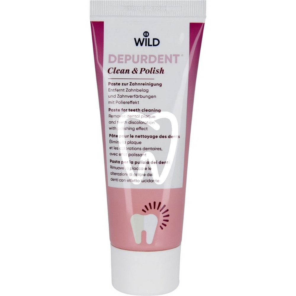 Depurdent clean & polish paste, 75ml prävention wild