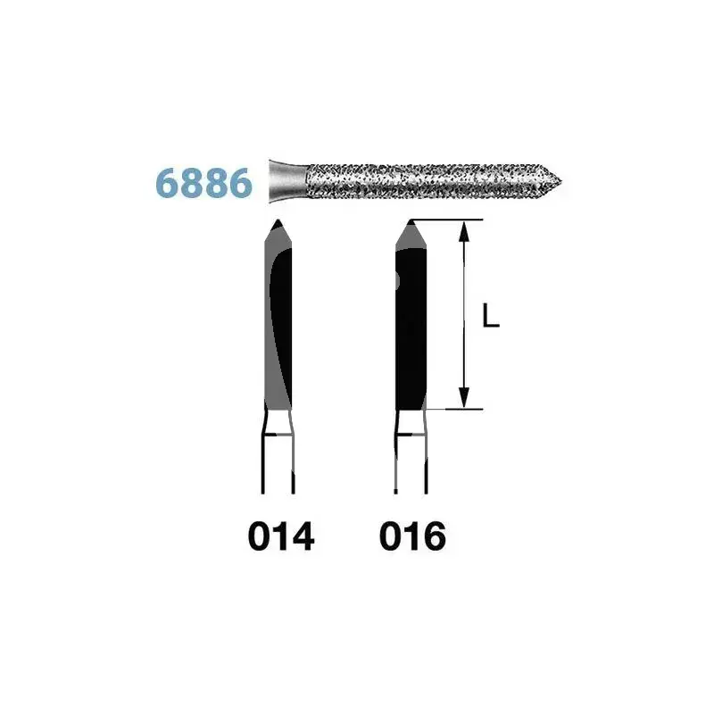Dia 6886/014 fg x5st. - 6886.314.014 fraises komet