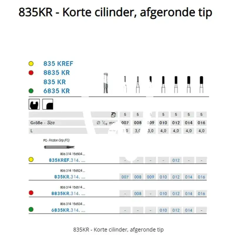 Dia 8835kr/014 fg x5st. - 8835kr.314.014 fraises komet