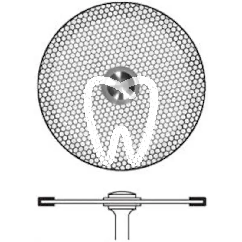 Diamant polijstschijf 6934/300 - 6934104300 matériel de polissage komet