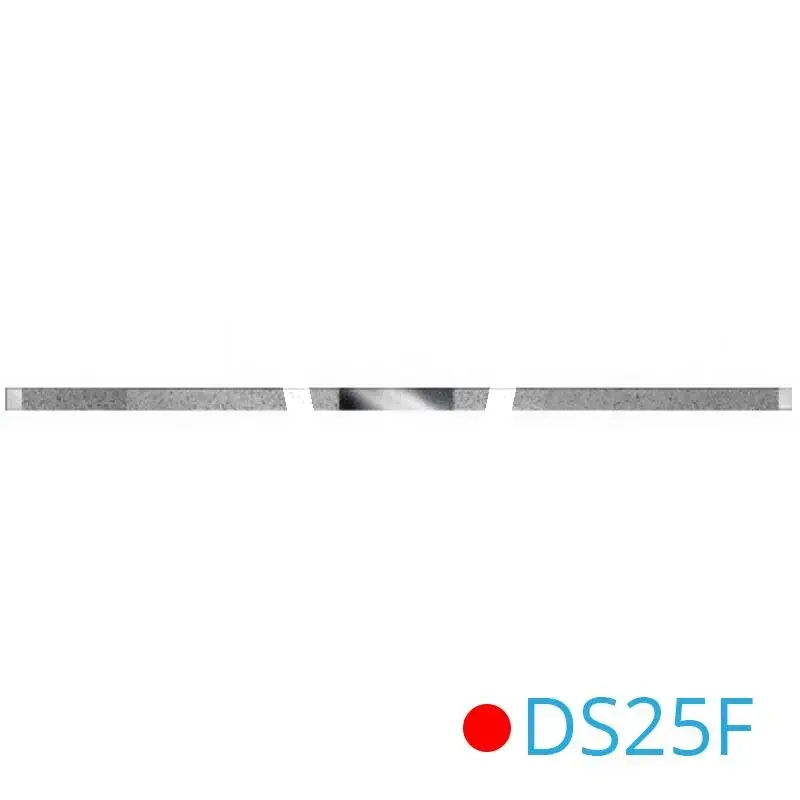 Diamantstrip ds25f fine x10st. (rood) - ds25f 000 matériel de polissage komet