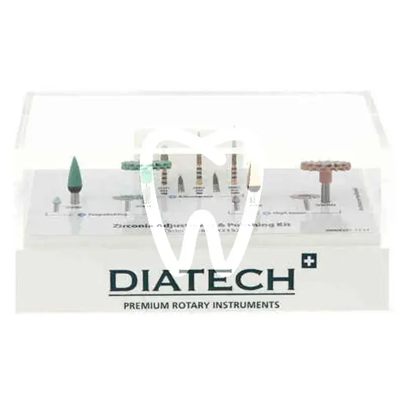 Diatech zirconia adjust + polishing  kit matériel de polissage coltene