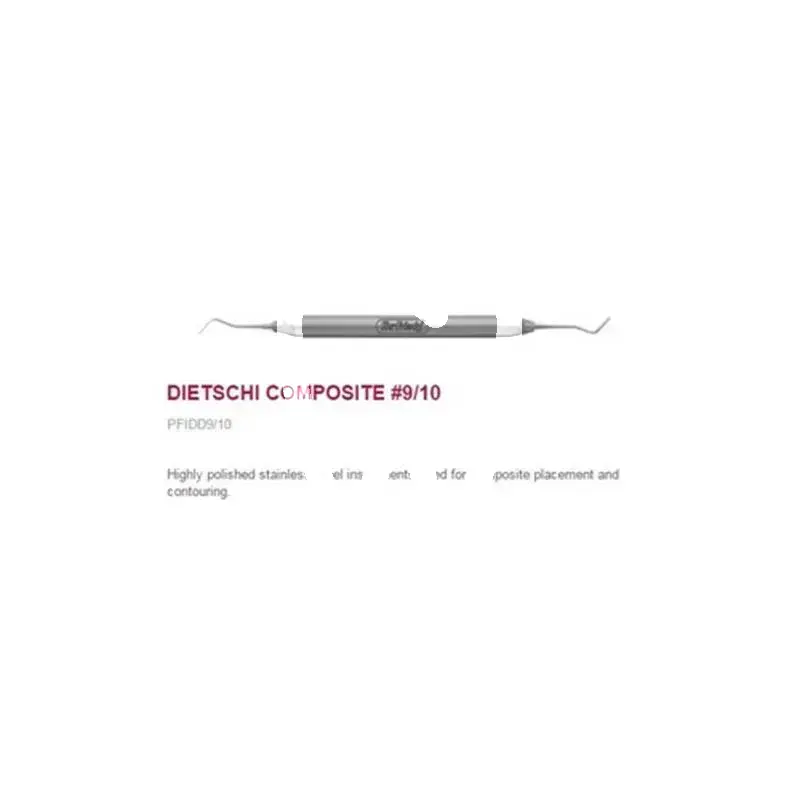 Dietschi composculp 9/10 smooth handle instruments hu friedy