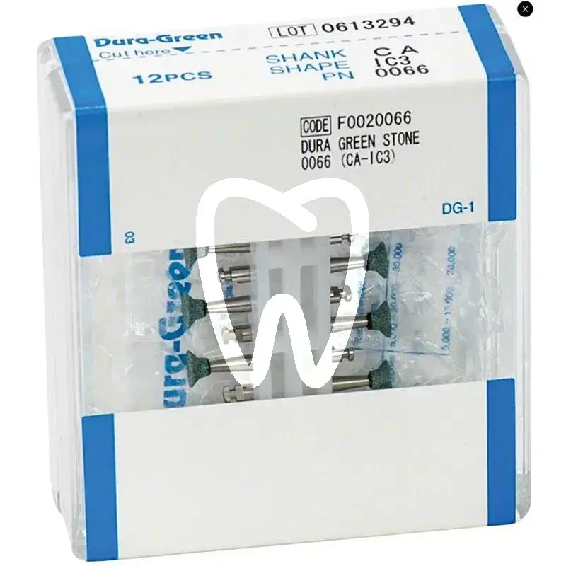 Dura-green  ic3 ca 12pcs matériel de polissage shofu