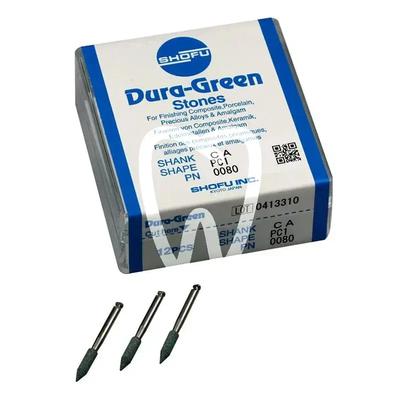 Dura-green  pc1 ca 12pcs matériel de polissage shofu