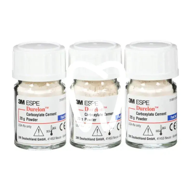 Durelon poudre (3 x 20 g) rapide ciments solventum