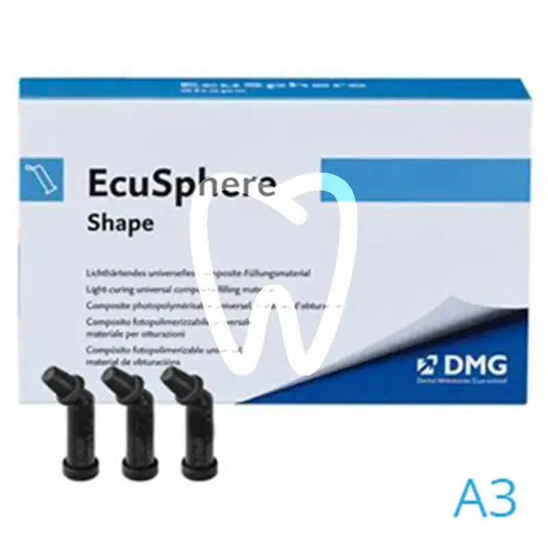 Ecusphere shape a3 20x0,3gr. composites et accessoires dmg