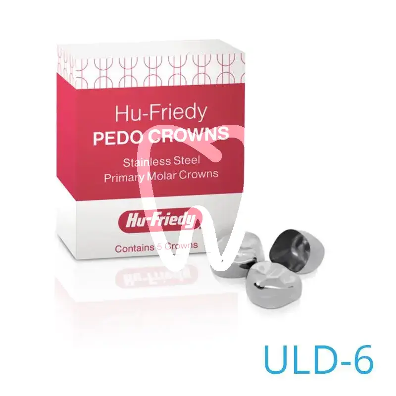 Edelstahlkrone kind ok l 1st #6  5st couronnes provisoires hu friedy