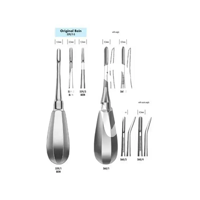 Élévateur radiculaire 560/ 3 bein pcs instruments carl martin
