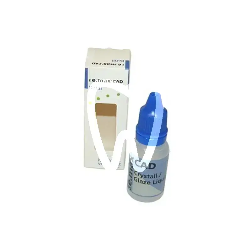 E.max cad crystall/glaze liquide cfao ivoclar