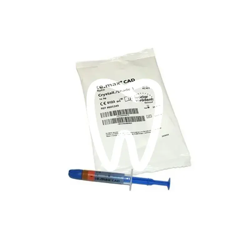 E.max cad crystall/shade 1 cfao ivoclar