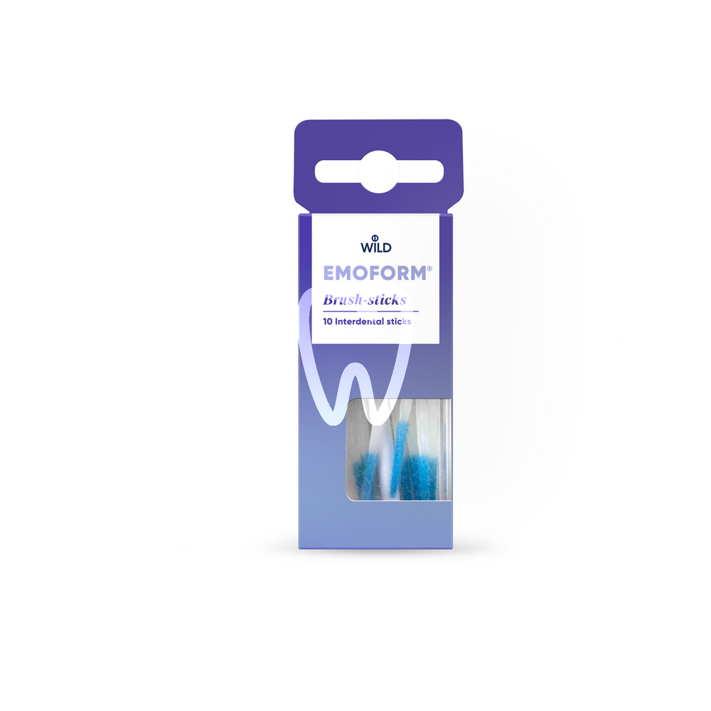 Emoform brush-sticks, 10pcs prévention wild