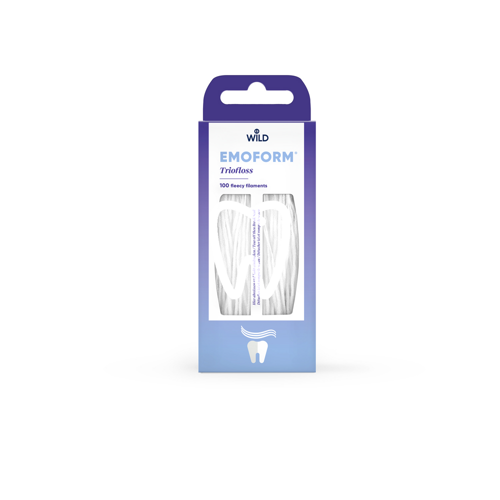 Emoform triofloss, 100pcs prévention wild