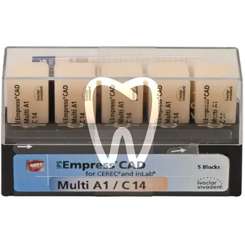 Empress cad cerec/inl. mu a1 c14 5pcs cfao ivoclar