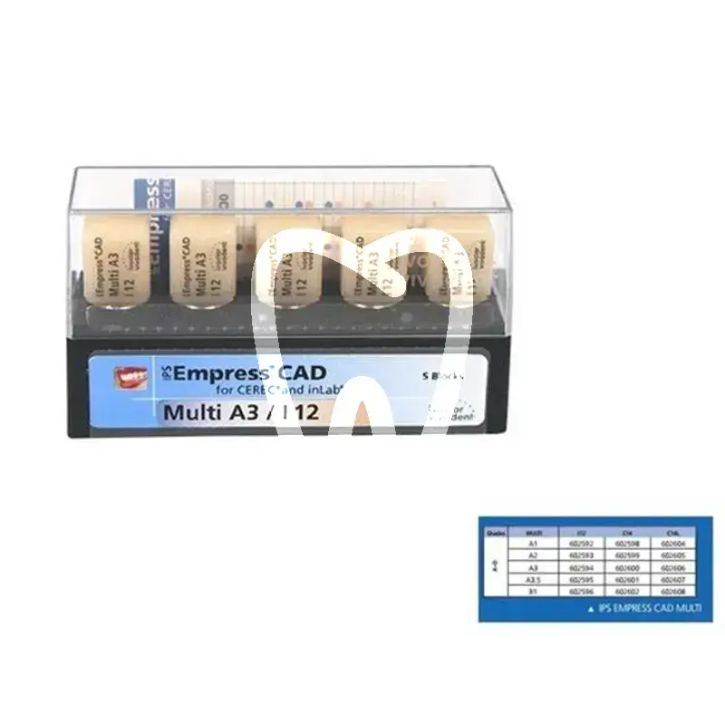Empress cad cerec/inl. mu b1 c14 5pcs cfao ivoclar