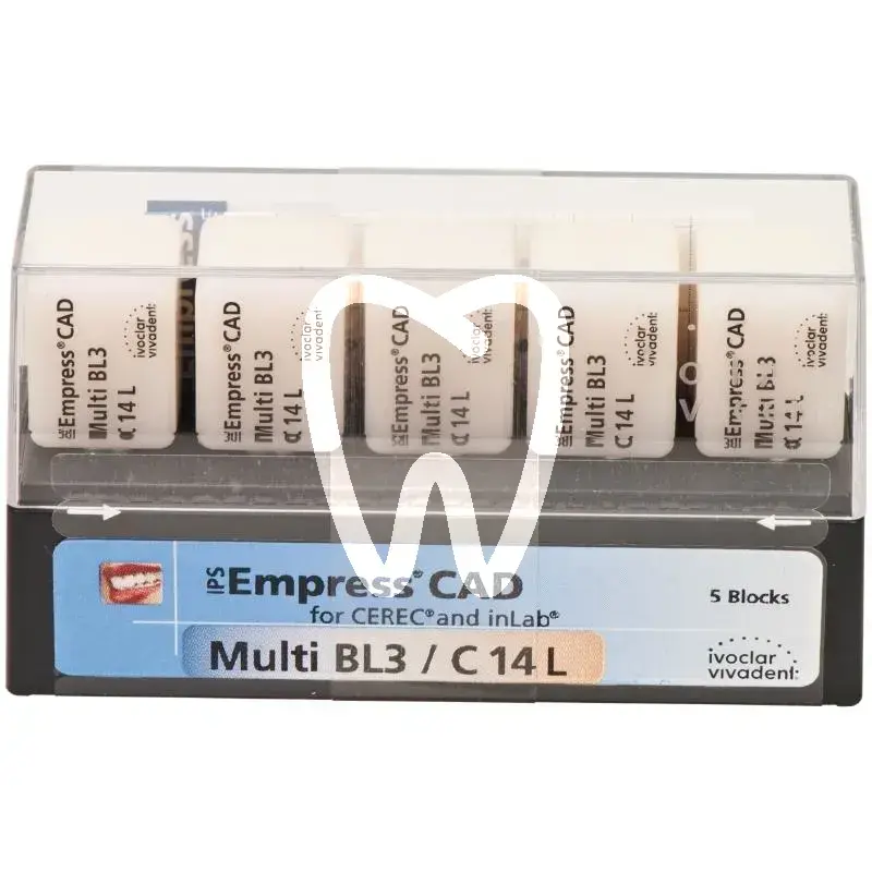 Empress cad cerec/inl. mu bl3 c14 5pcs cfao ivoclar