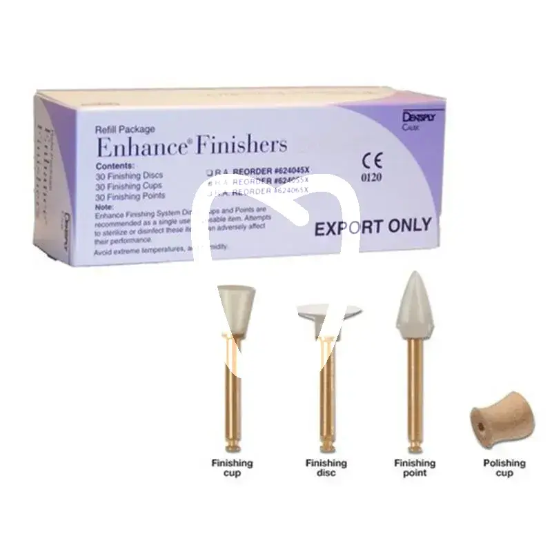 Enhance disques de pollissage 40pcs matériel de polissage dentsply sirona