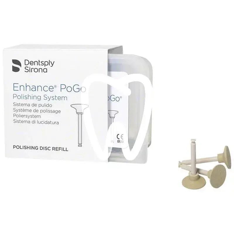 Enhance pogo diamant-disques de polissage 40pcs matériel de polissage dentsply sirona