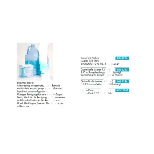 Enzymax liquid 3,8l kan nettoyage et désinfection hu friedy