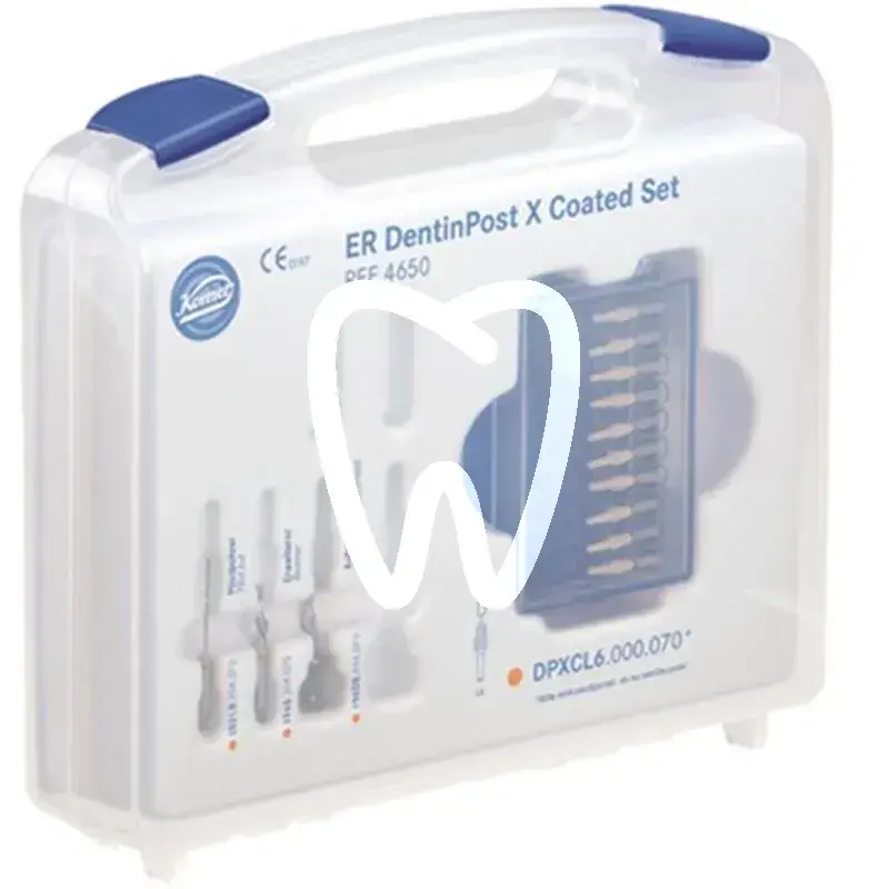 Er dentin post x-coated set 070 #4650 - 4650.000 tenons et pivots komet