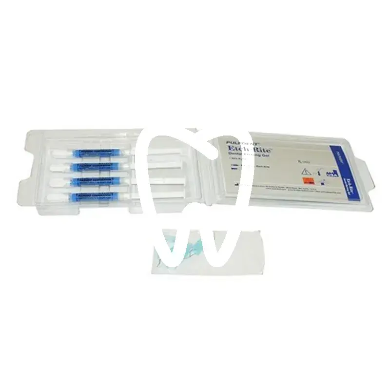 Etch-rite kit 4x1,2ml composites et accessoires pulpdent