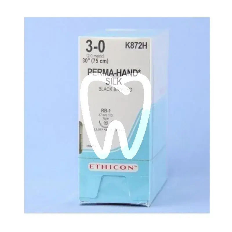 Ethicon soie noir 3-0 rb1 pl. 36pcs chirurgie ethicon