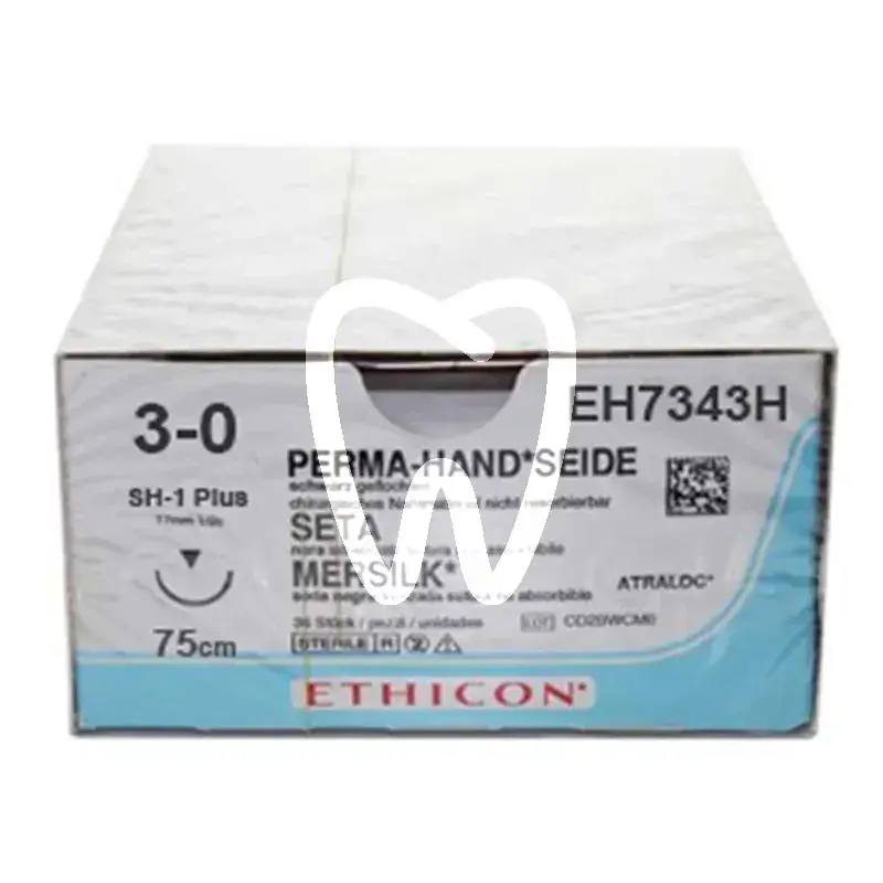 Ethicon soie noir 3-0 sh1 pl. 36pcs chirurgie ethicon