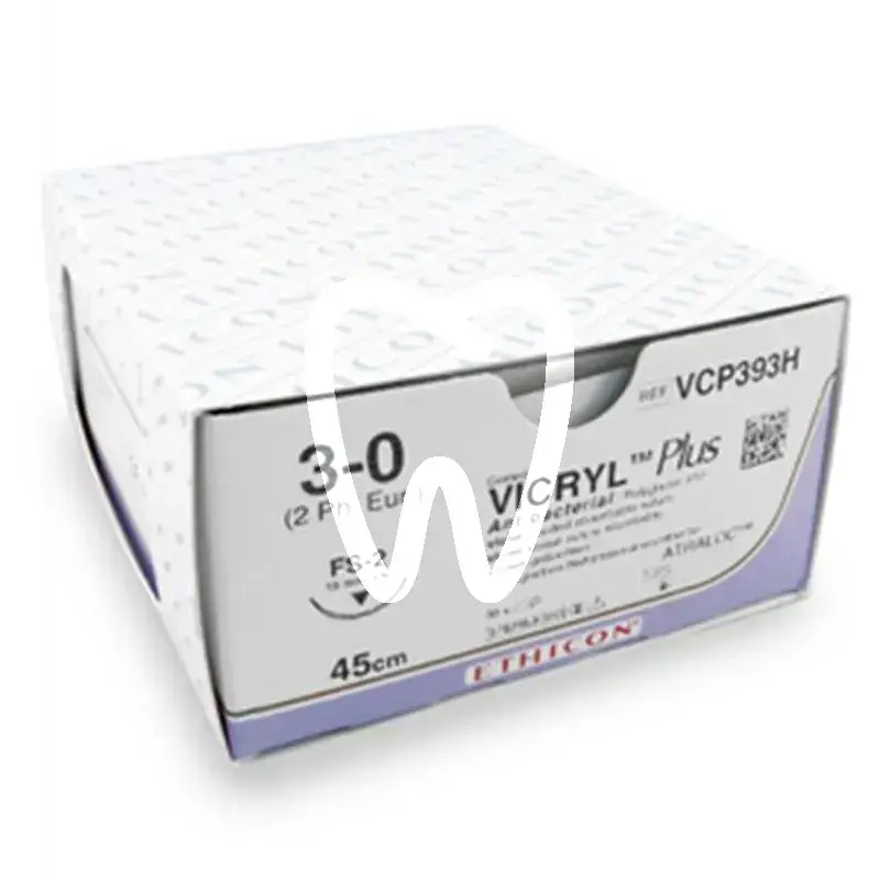 Ethicon vicryl plus violet 3-0 fs2 45cm 36pcs chirurgie ethicon