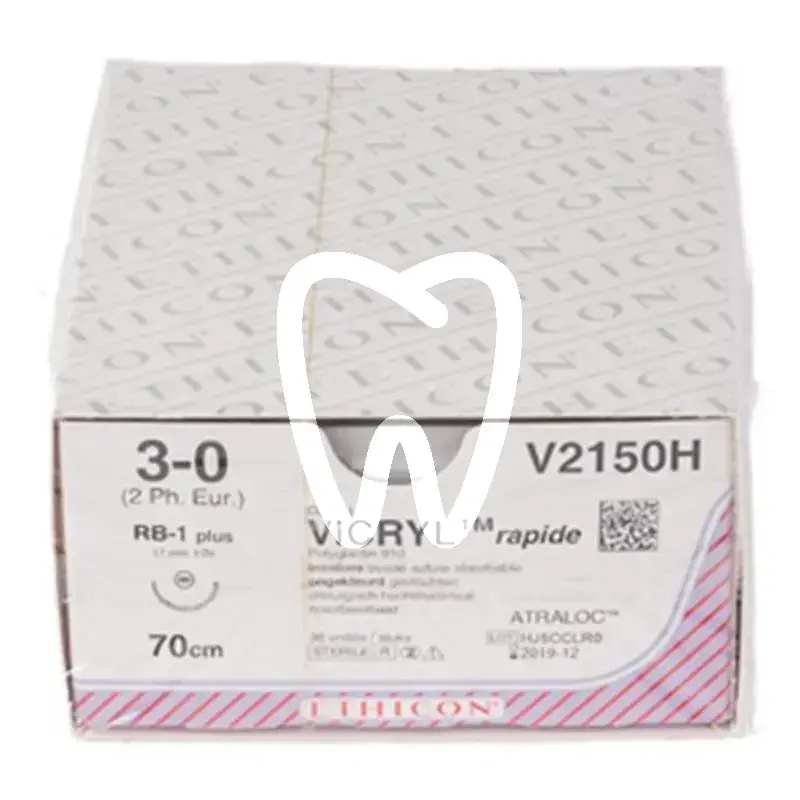 Vicryl rapide 3-0 70cm. rb1+ v2150h x36s chirurgie ethicon