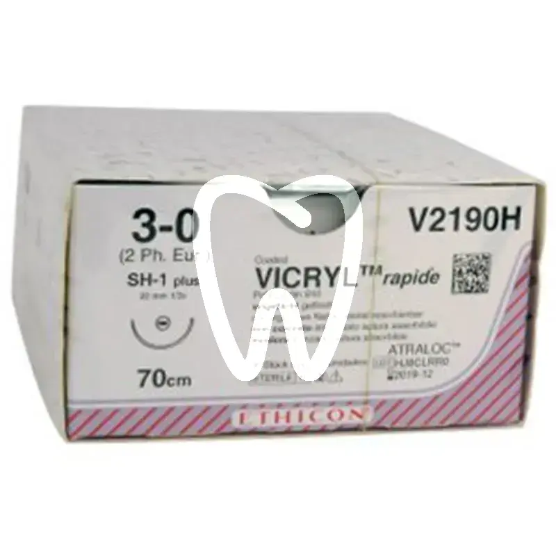 Vicryl fast 3-0 70cm sh1+ v2190h x36 chirurgie ethicon