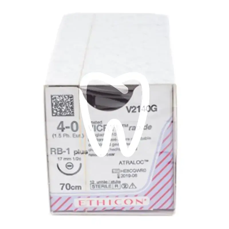 Vicryl rapide 4-0 70cm rb1+ v2140g x12st chirurgie ethicon