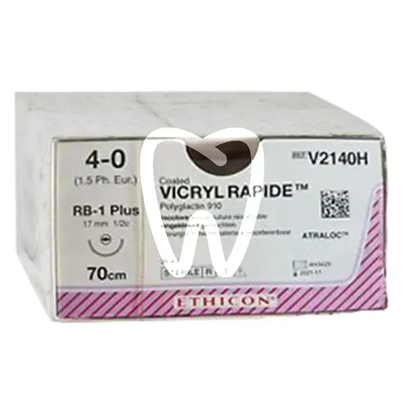 Ethicon vicryl rapid incolore 4-0 rb1 plus 36pcs chirurgie ethicon