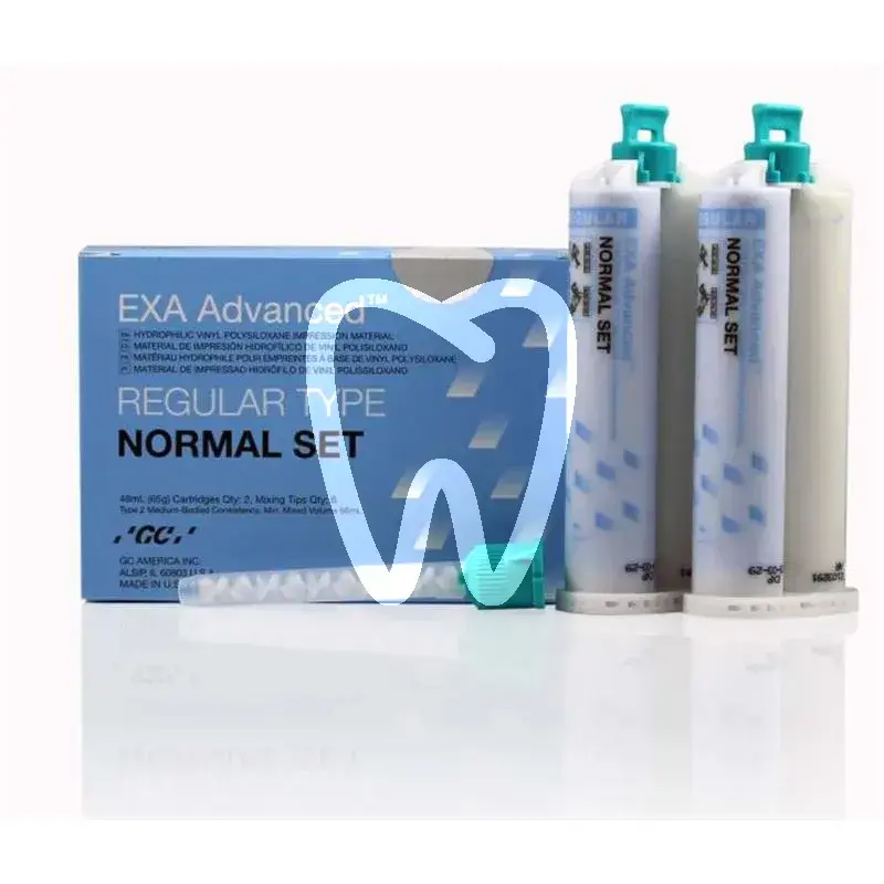 Exa advanced regular normal set 2x48ml matériaux d'empreinte gc