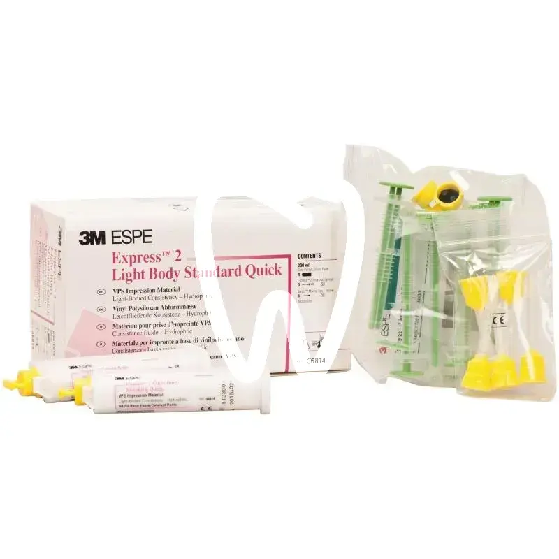 Express 2 light body standar quick matériaux d'empreinte solventum