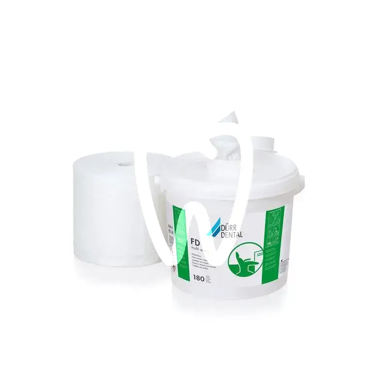 Fd multi wipes 20x30cm, 180pcs inclus 1 seau nettoyage et désinfection durr