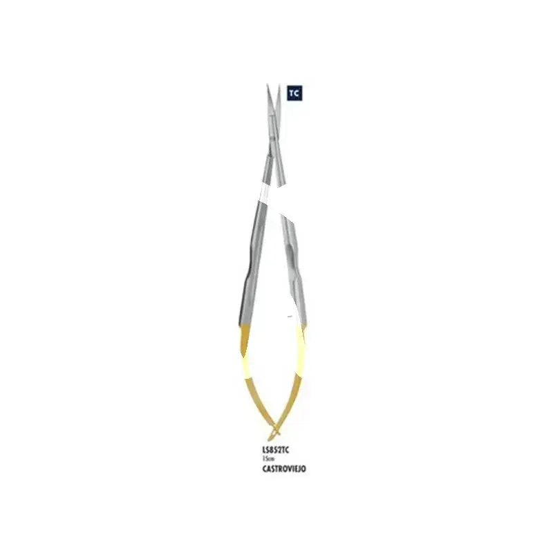 Federschere castroviejo 15cm l.s. tc  st instruments carl martin
