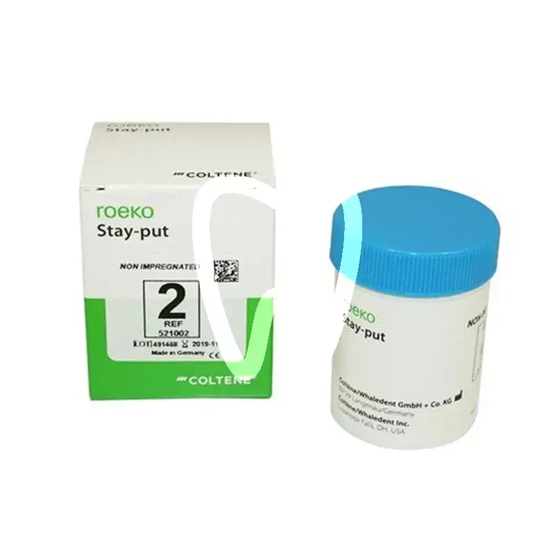 Fil de retraction stay-put nº2 moyen matériaux d'empreinte roeko
